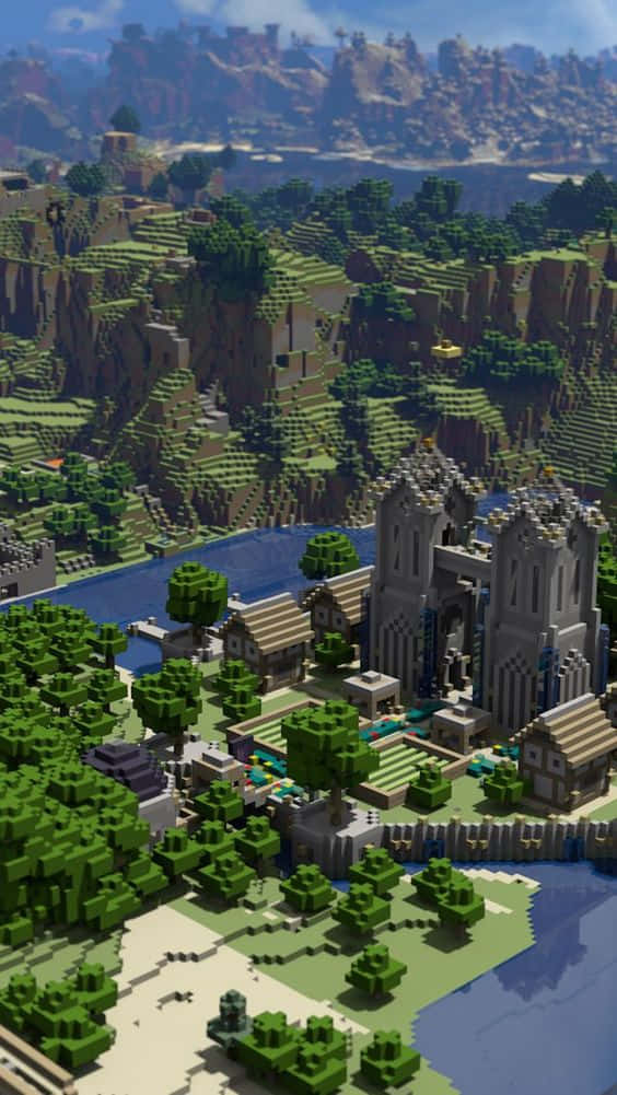 Play Minecraft Anywhere With The Android App Wallpaper