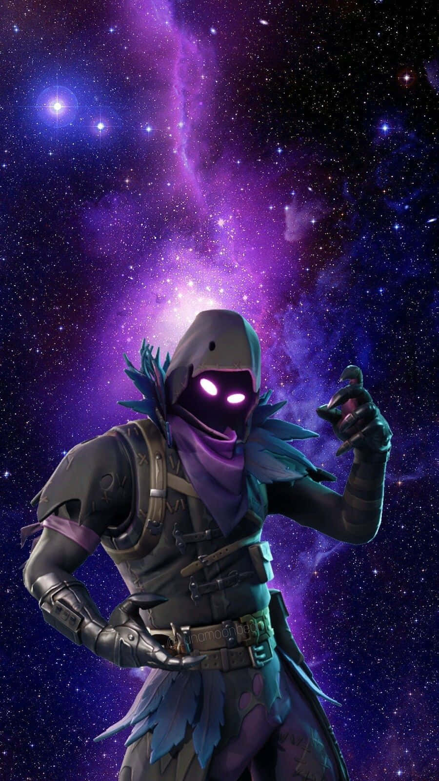 Play Raven In Fortnite For A Fierce, Intense And Thrilling Gaming Experience. Wallpaper