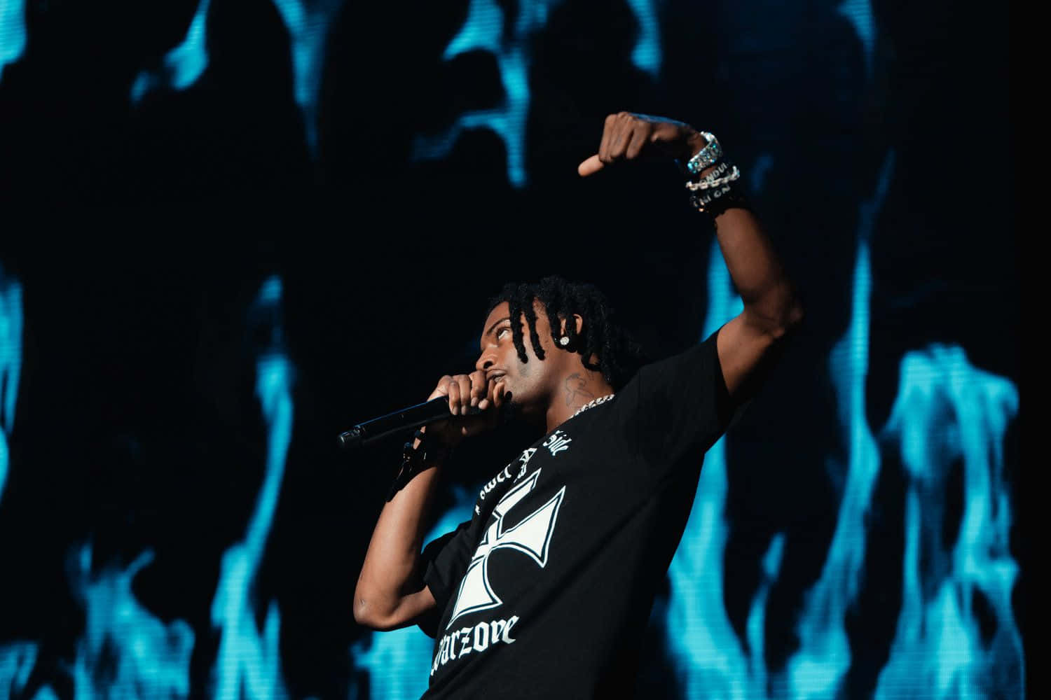 Playboi Carti Performs On Stage During 