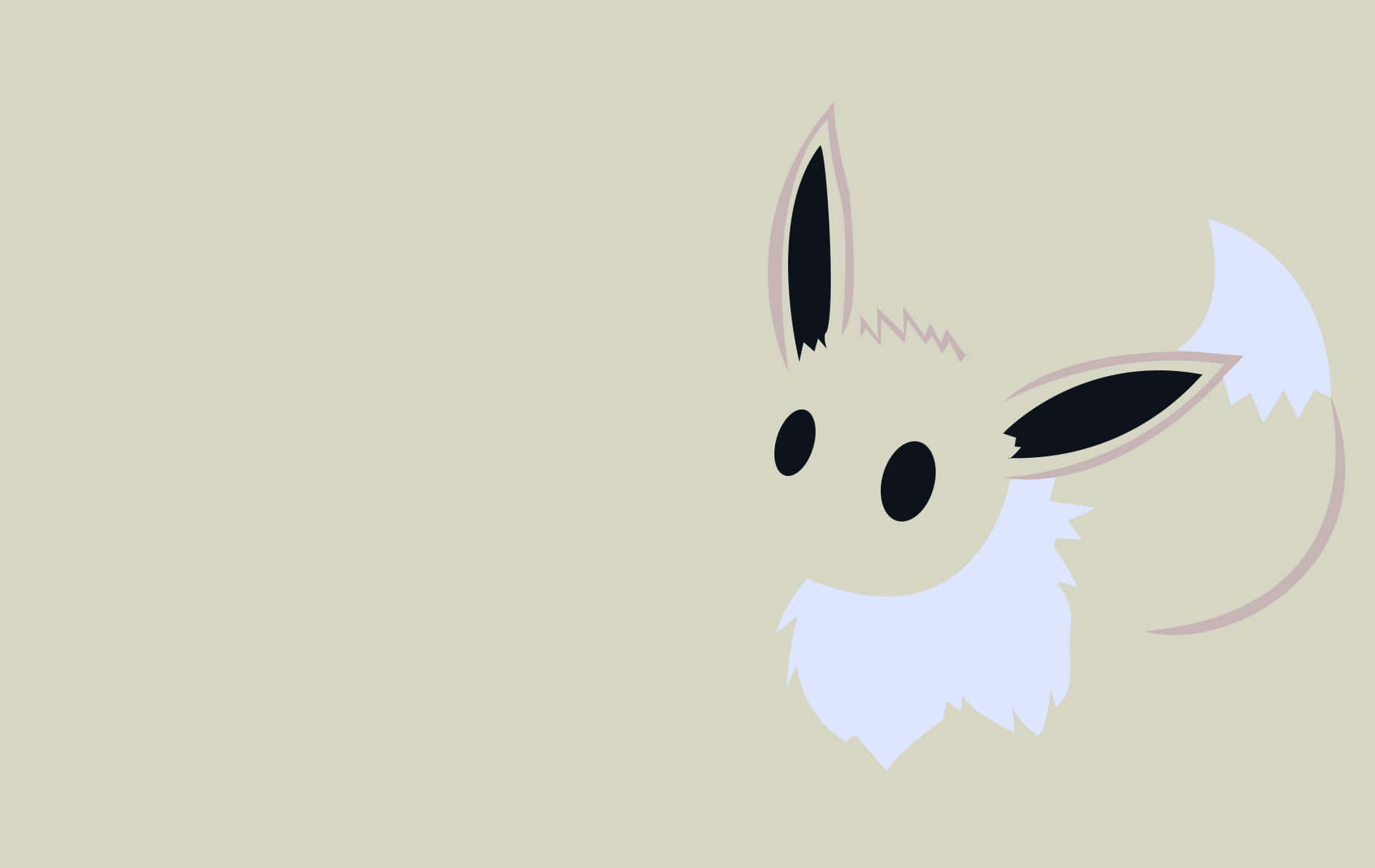 Pokémon Eevee Cute Vector Art Wallpaper