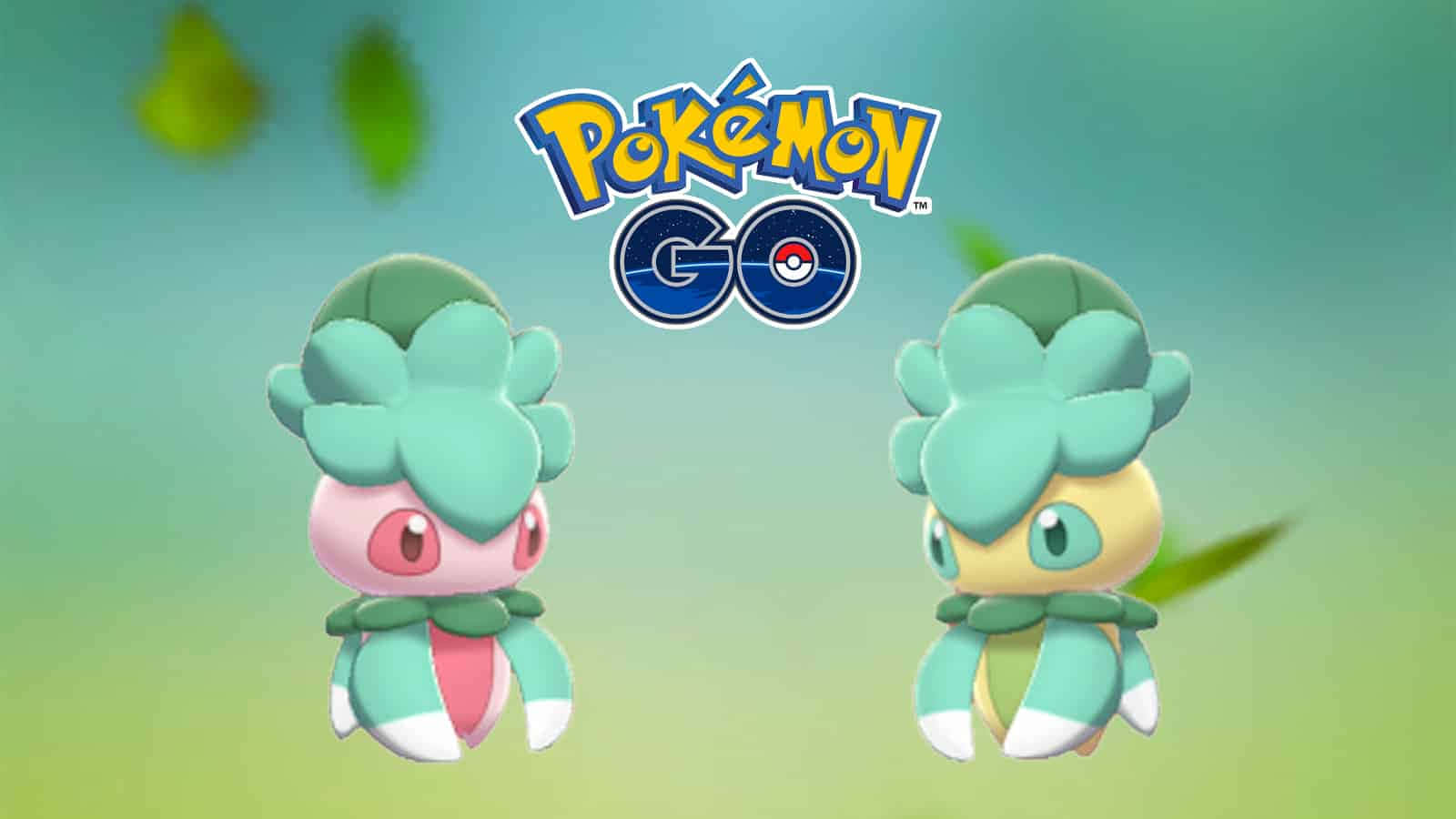 Pokémon Fomantis And Shiny Formantis Wallpaper