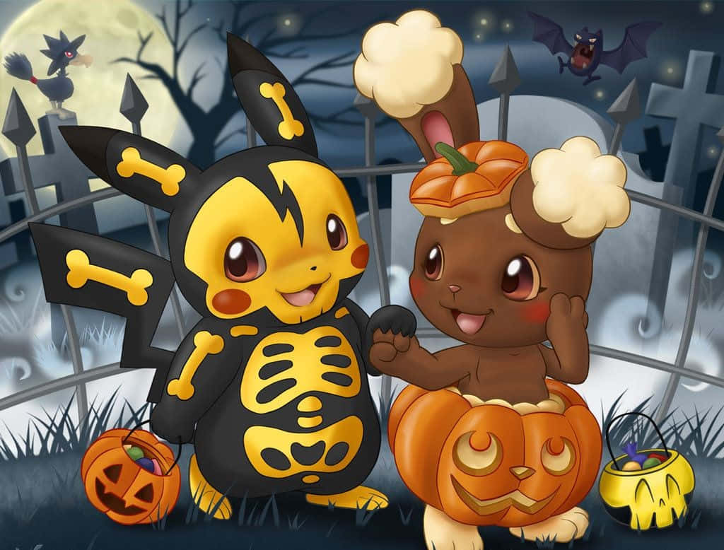 Pokemon Halloween Pikachu Wallpaper