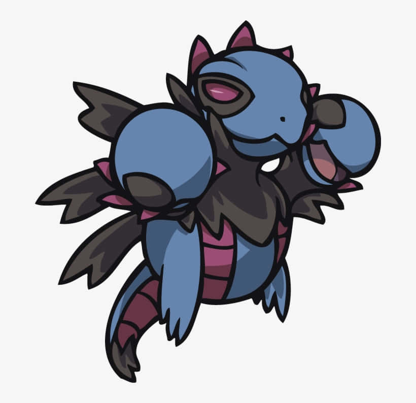 Pokémon Hydreigon In White Wallpaper