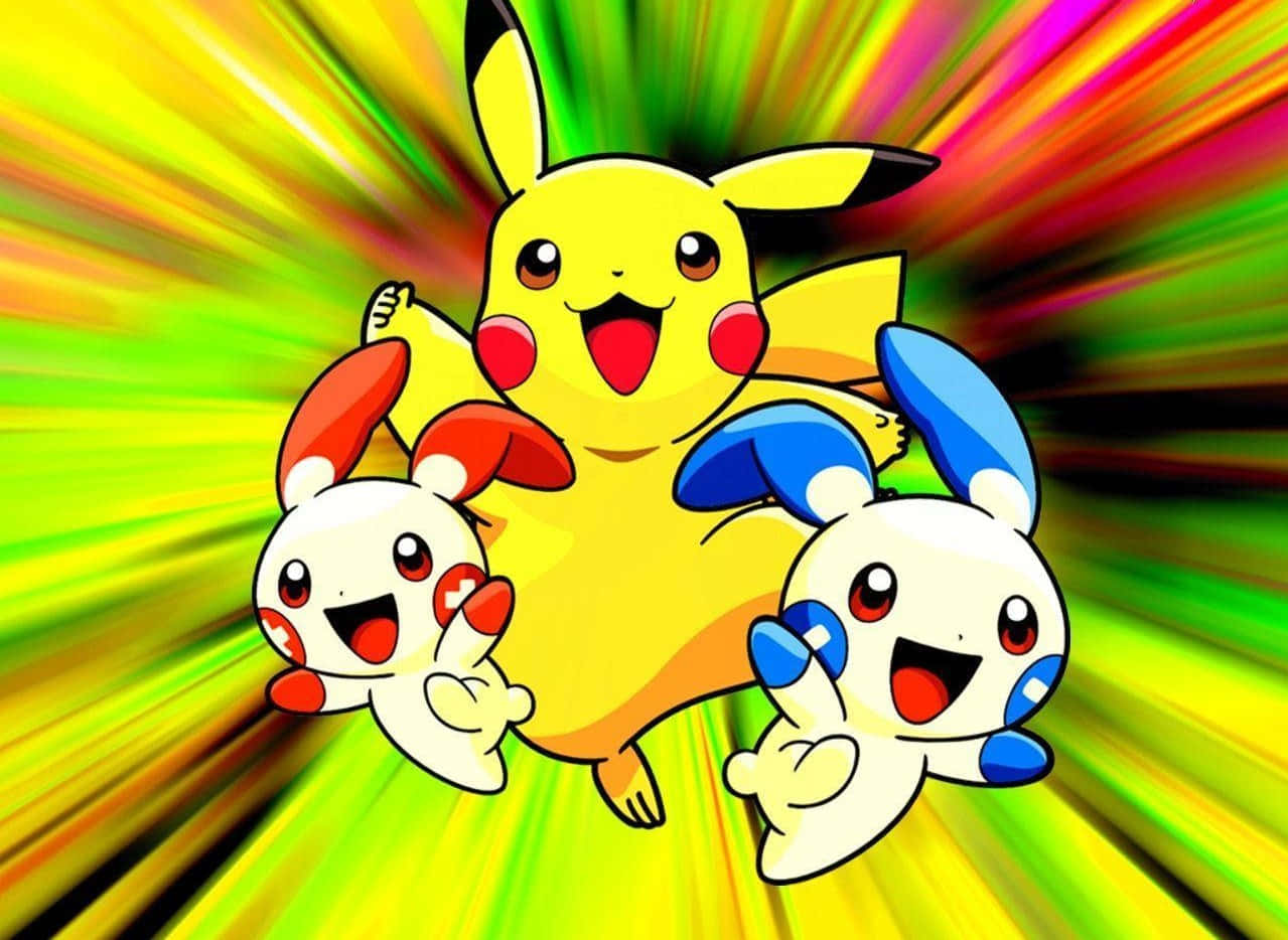 Pokemon Pikachu And Pikachu Hd Wallpaper Wallpaper