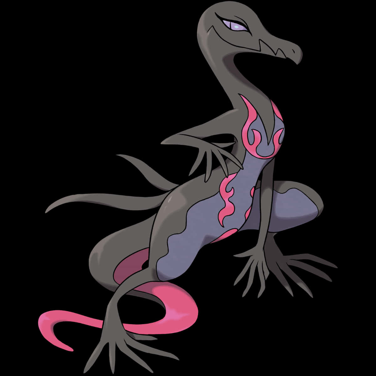 Pokémon Salazzle In White Wallpaper