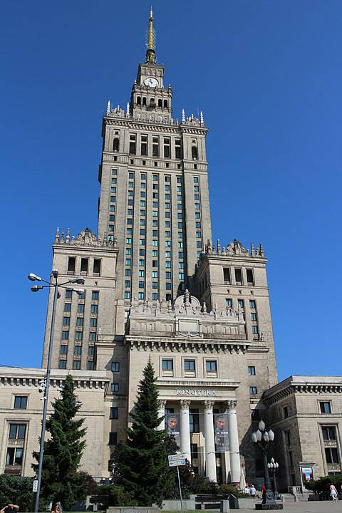 Poland's Palace Of Culture Wallpaper