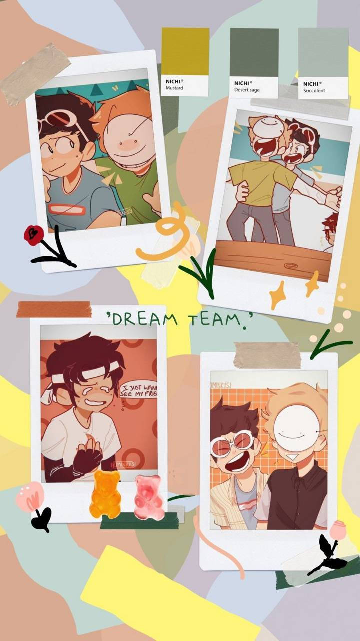 Polaroid Collage Dream Youtube Wallpaper