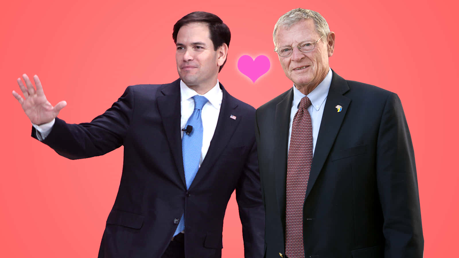 Politicians Jim Inhofe And Marco Rubio Wallpaper