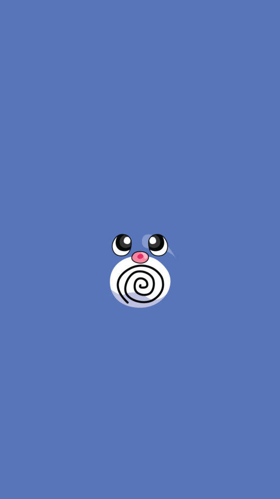 Poliwag Blue Pokemon Iphone Wallpaper