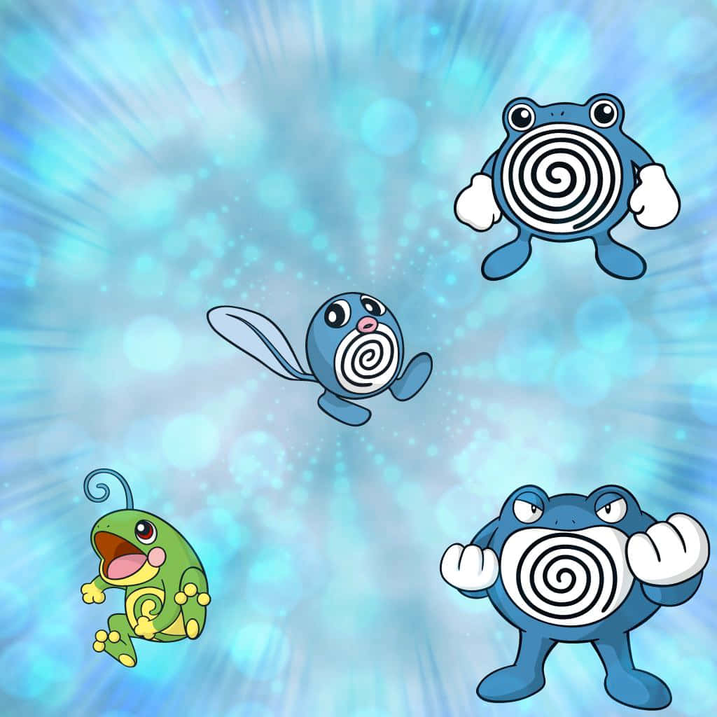 Poliwrath Poliwag Politoed Poliwhirl Pokemon Wallpaper