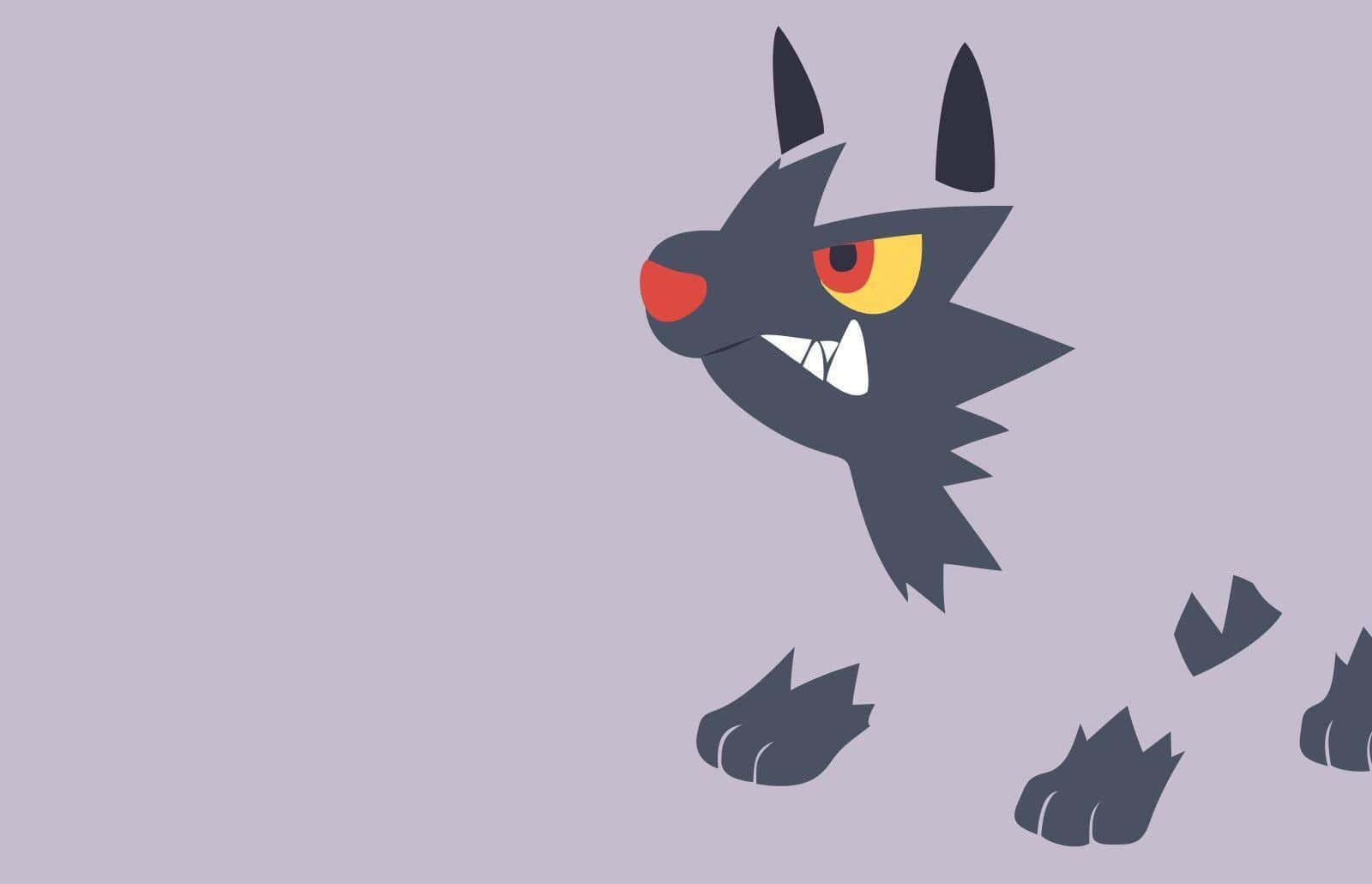 Poochyena Pokemon Vector Art Wallpaper