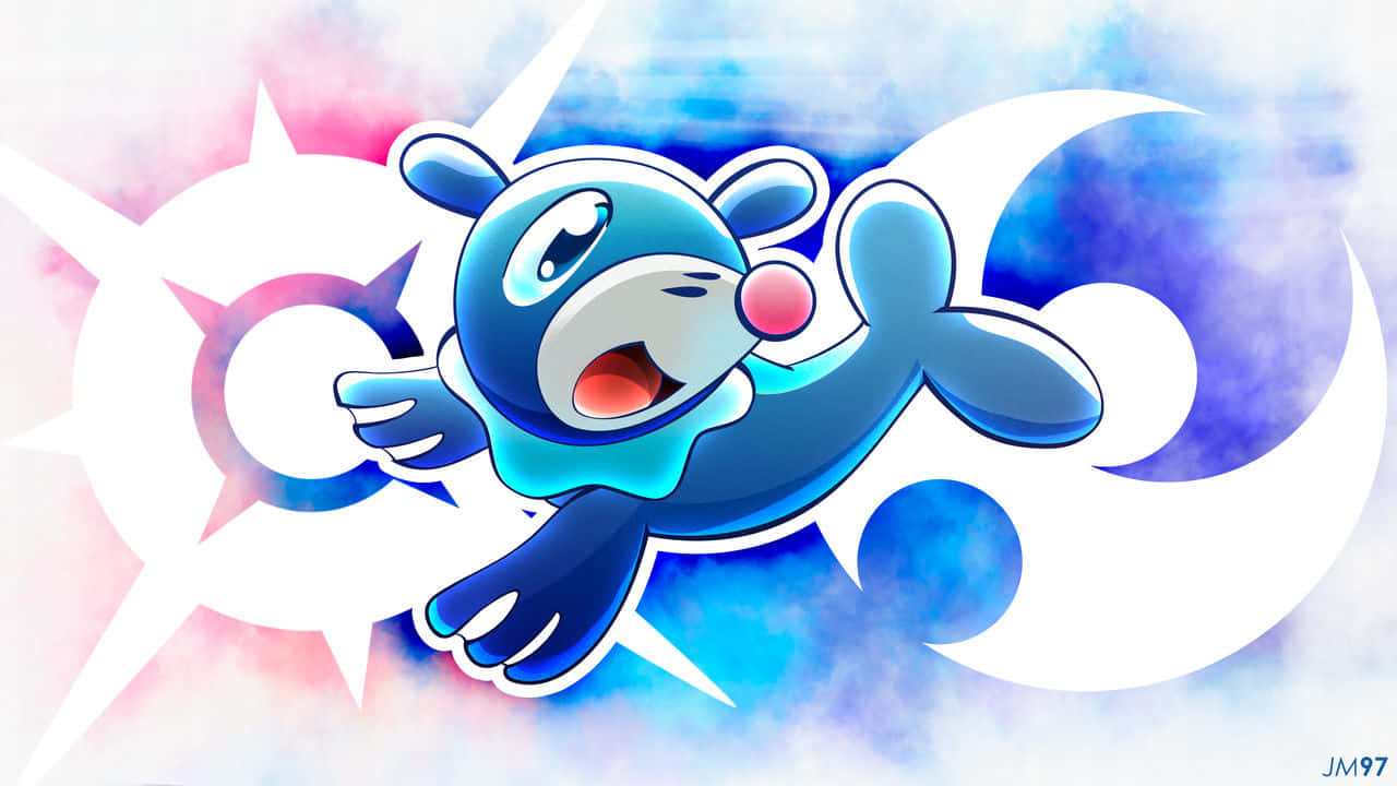 Popplio In Pokemon Sun And Moon Wallpaper