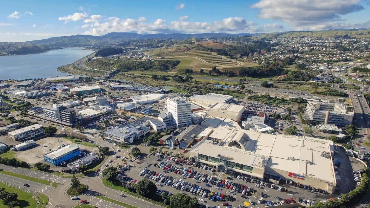 Porirua City Aerial View New Zealand Wallpaper