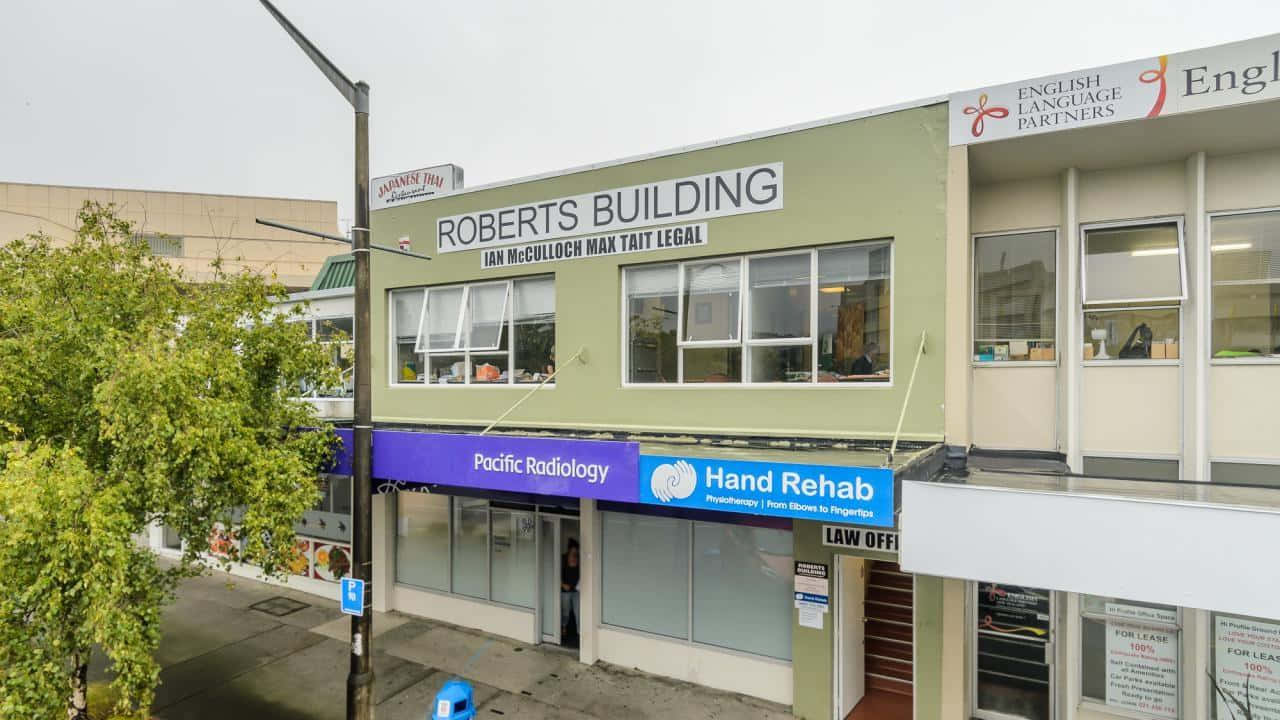 Porirua Roberts Building Businesses Wallpaper