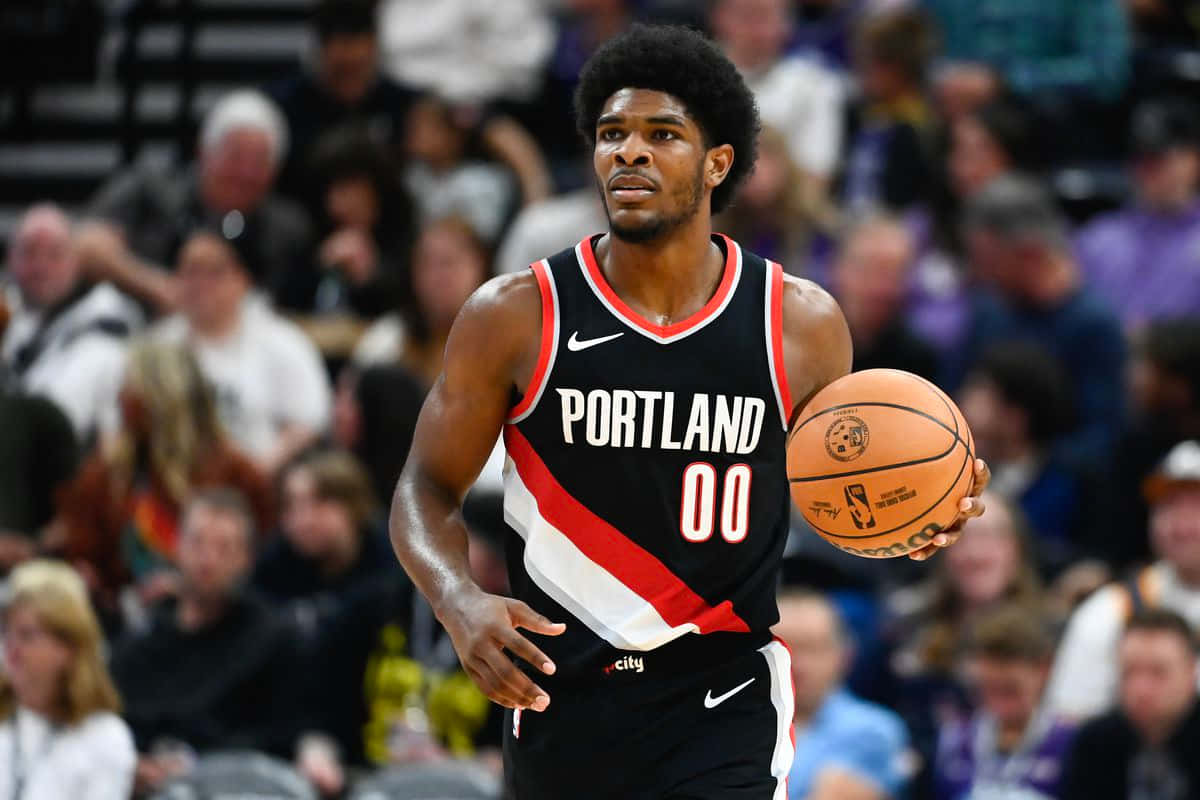 Portland Basketball Player00 Wallpaper