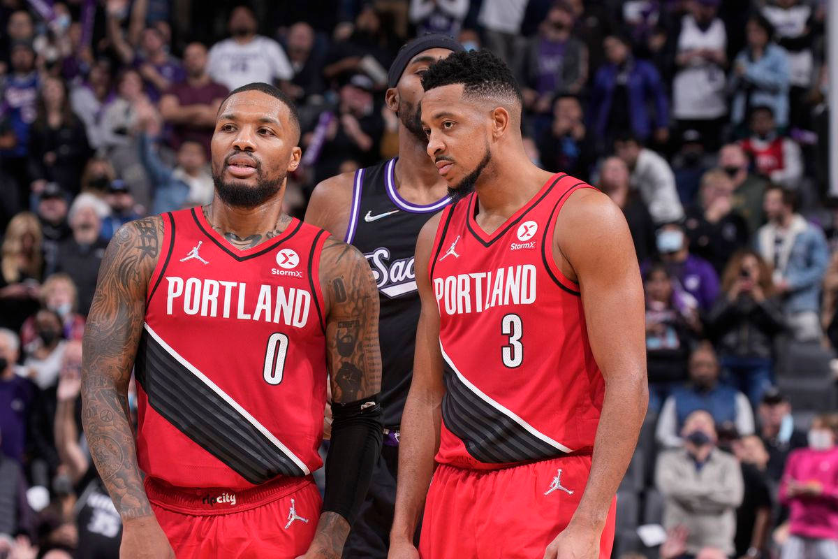 Portland Damian Lillard And Cj Mccollum Wallpaper