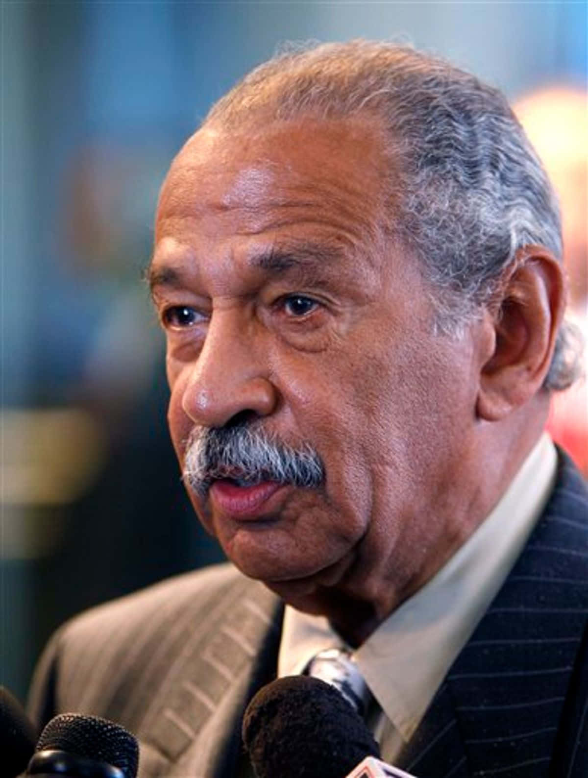 Portrait Of Former U.s Representative, John Conyers Wallpaper