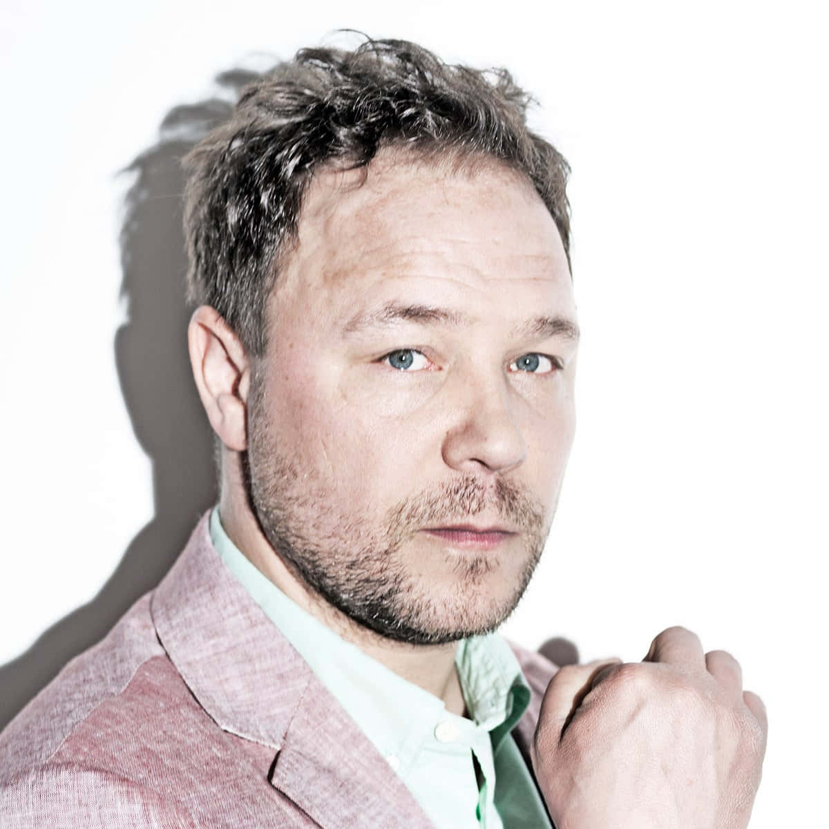 Portrait Of Renowned Actor Stephen Graham Wallpaper