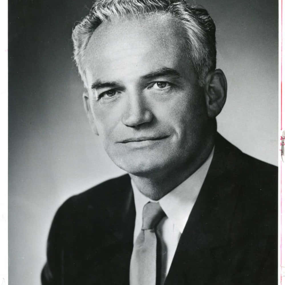 Portrait Of Young Barry Goldwater Wallpaper