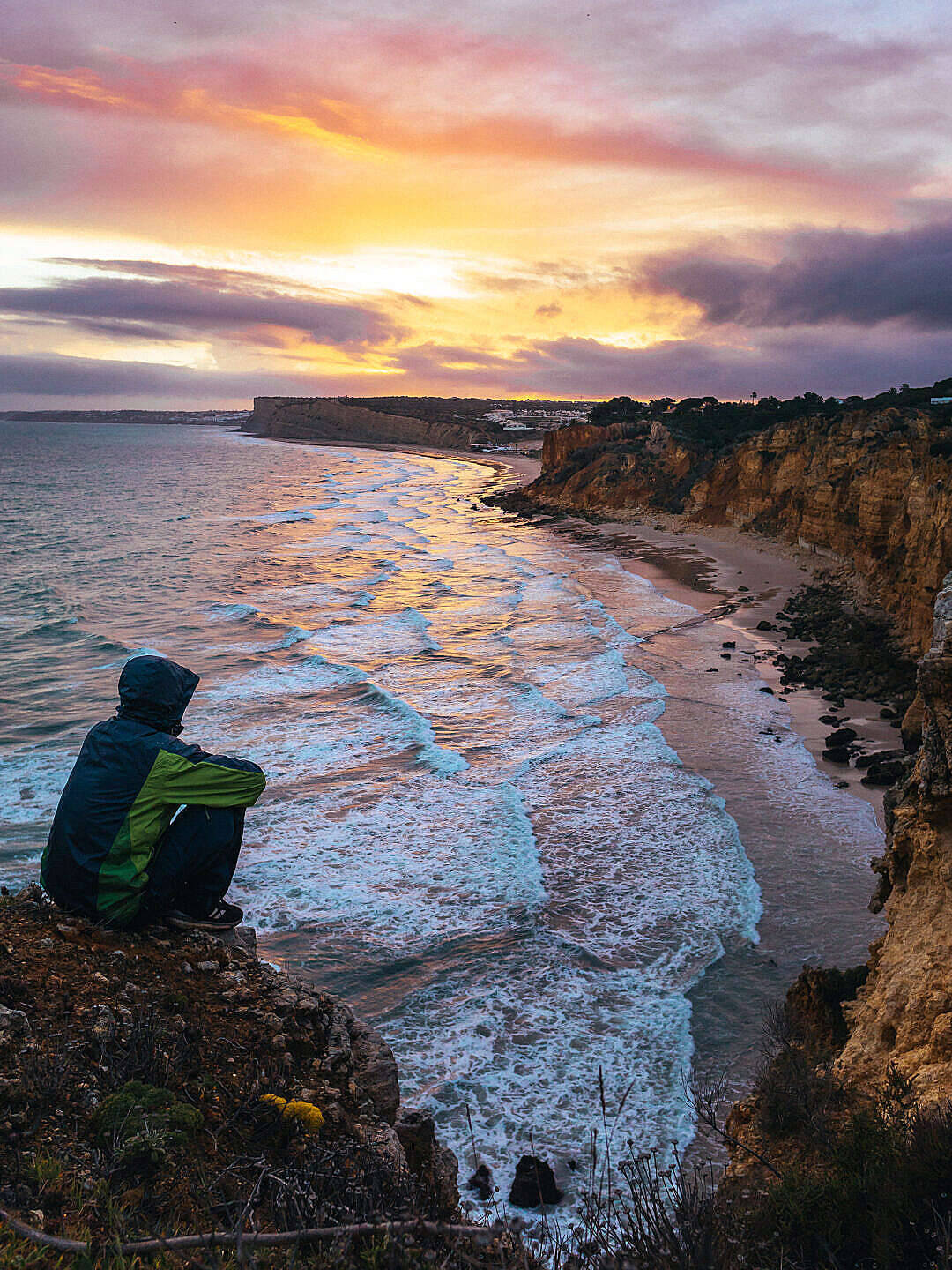 Portugal Coastline Beach Iphone Wallpaper