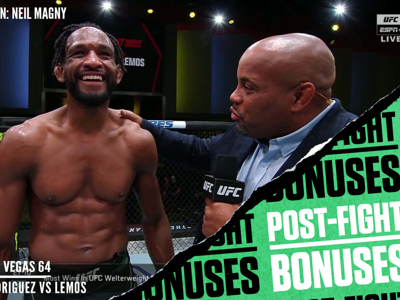 Post-fight Neil Magny Wallpaper