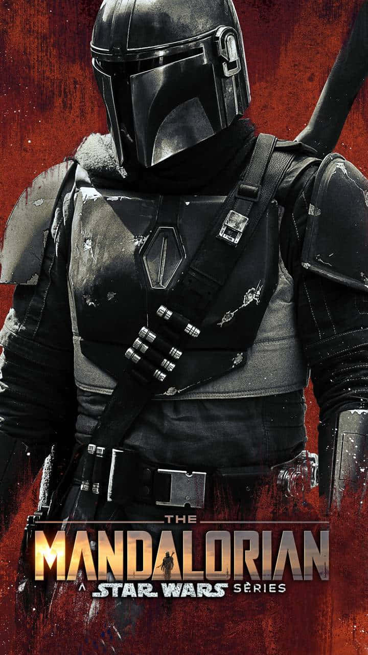 Poster Of The Mandalorian Iphone Wallpaper