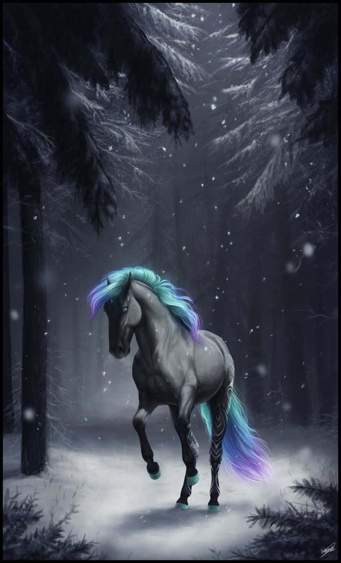 Power And Strength In Freedom | Cool Horse Wallpaper