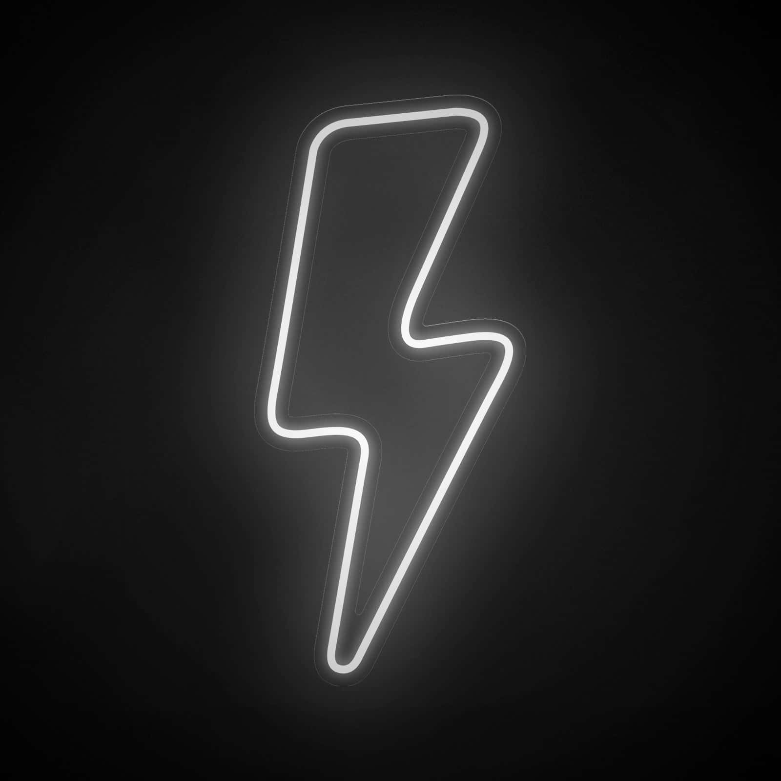 Power From The Skies Strikes Your Lightning Bolt Iphone. Wallpaper