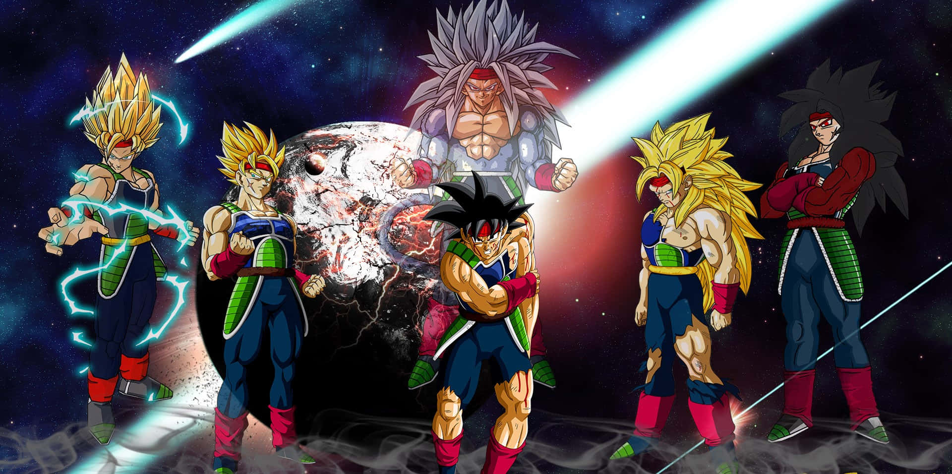 Power Of The Saiyans! Wallpaper