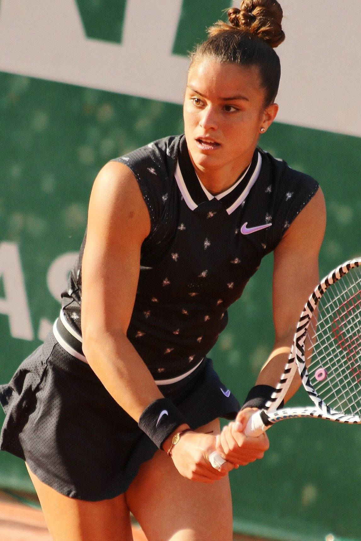 Power Pose - Maria Sakkari On Court Wallpaper