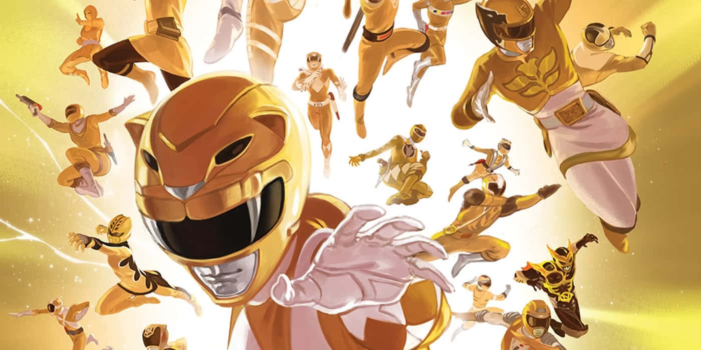 Power Rangers Yellow Ranger Legacy Wallpaper