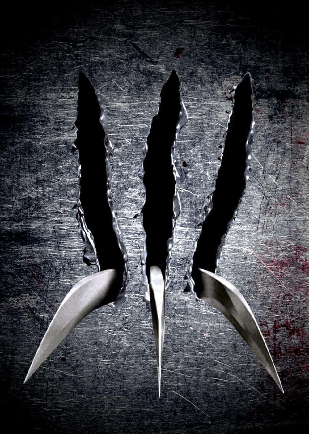 Powerful Adamantium Claws Wallpaper