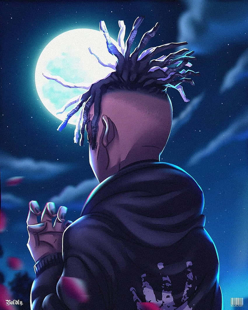 Powerful Image Representing Xxxtentacion's Artistry Wallpaper