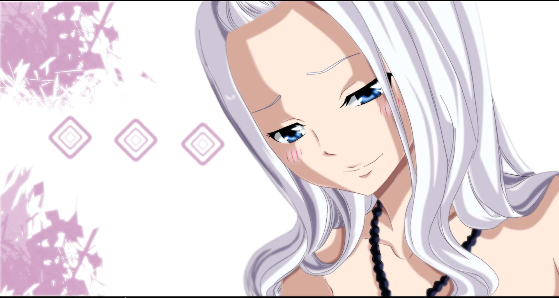 Powerful Mirajane Strauss In Battle Stance Wallpaper