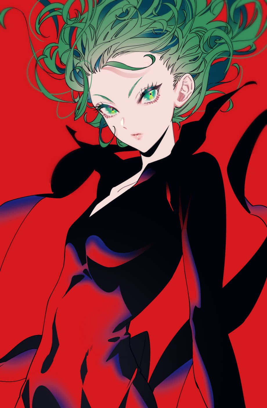 Powerful Tatsumaki In Action Wallpaper