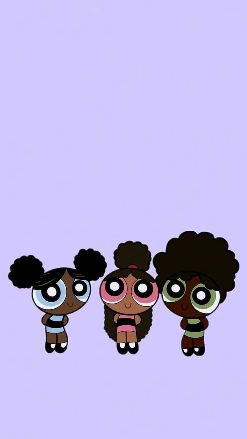 Powerpuff Girls Black Variation Wallpaper Wallpaper