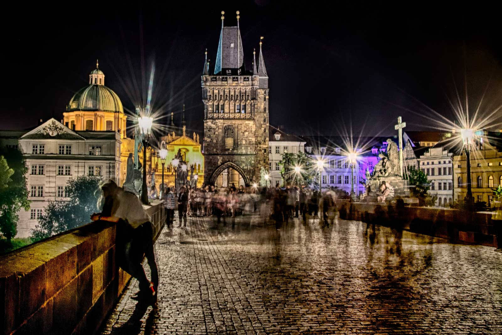 Prague Old Bridge Tower Wallpaper