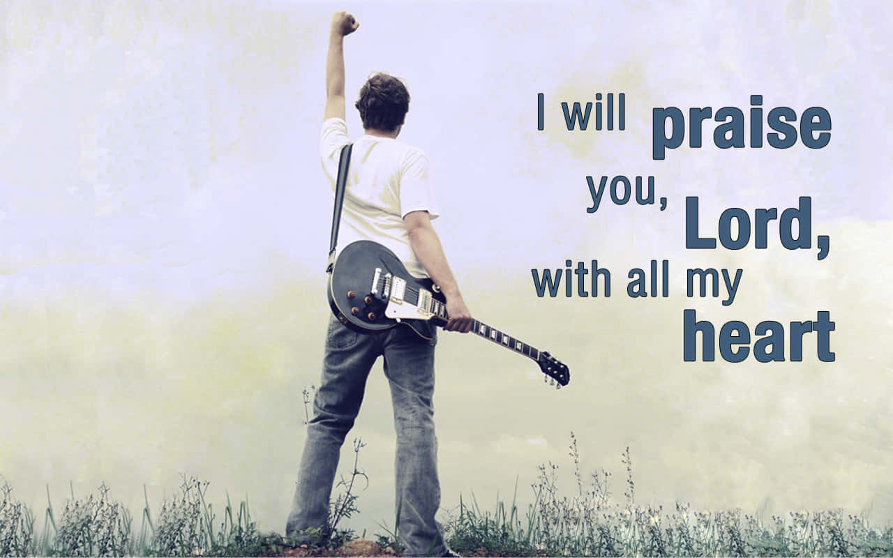 Praise_and_ Worship_ Guitarist Wallpaper