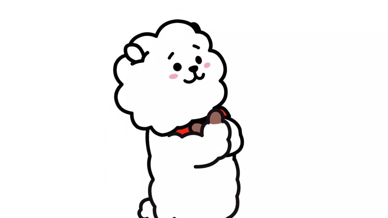 Praying Rj Bt21 Wallpaper