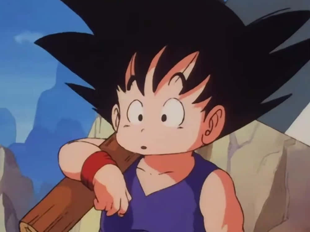 Prepare For A Good Laugh With Funny Goku Wallpaper