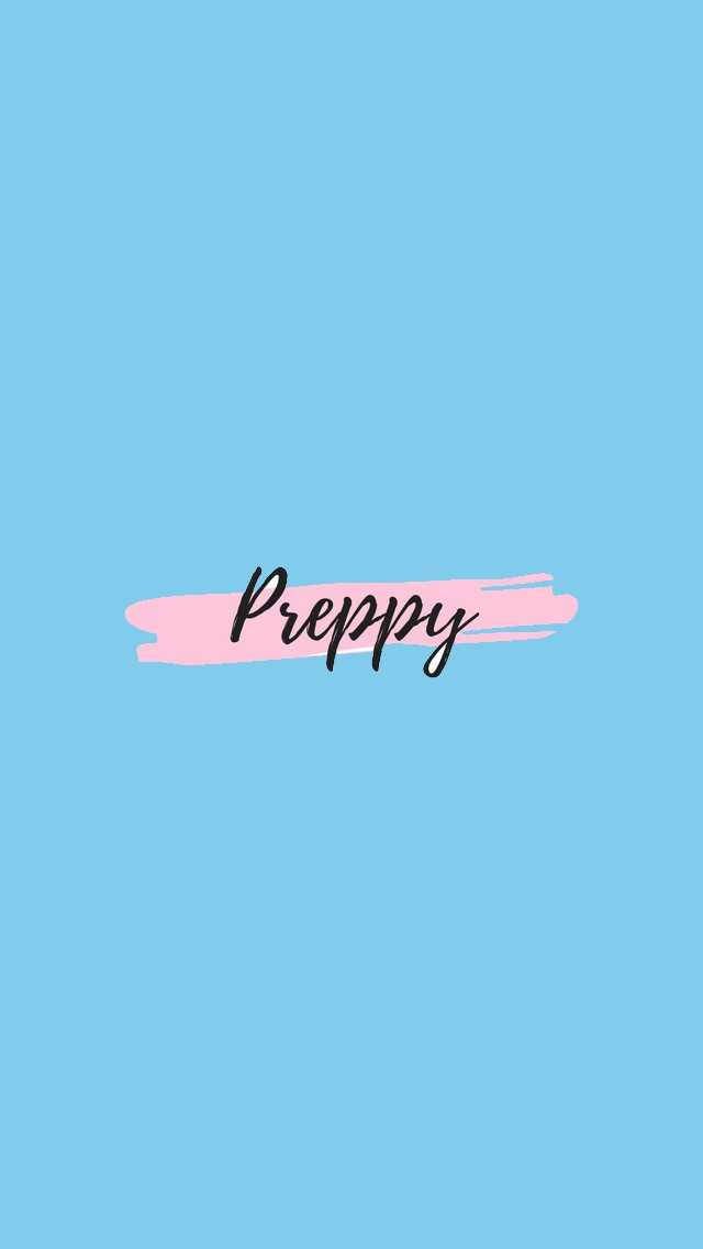 Preppy Minimalist Design Wallpaper