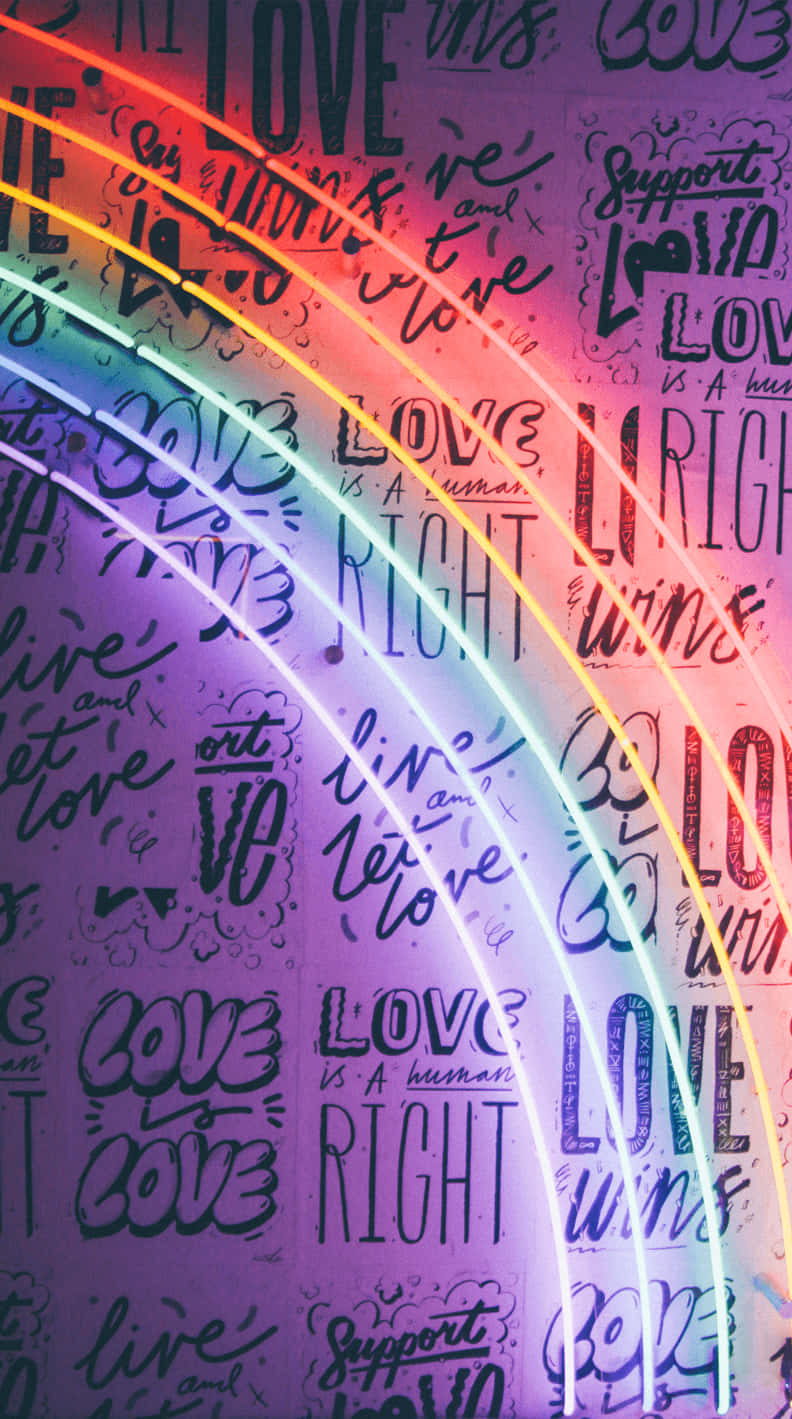 Pride Aesthetic Desktop Theme Wallpaper