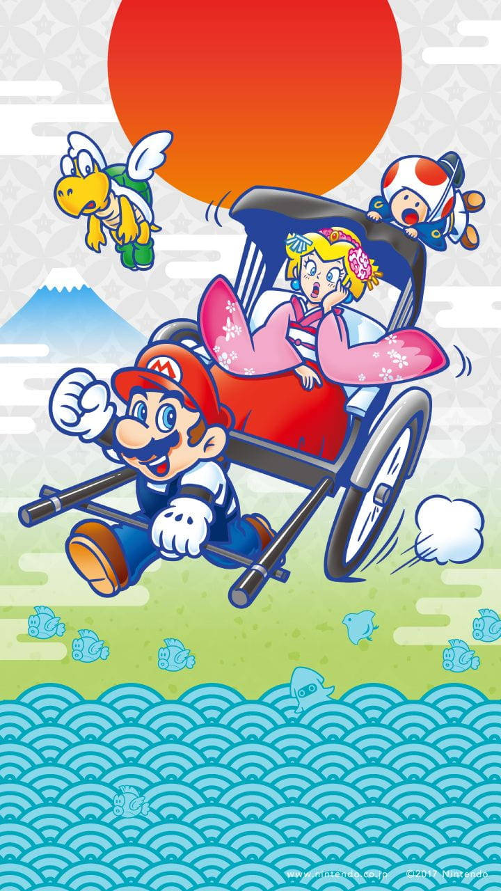 Princess Peach Indie Kid Wallpaper