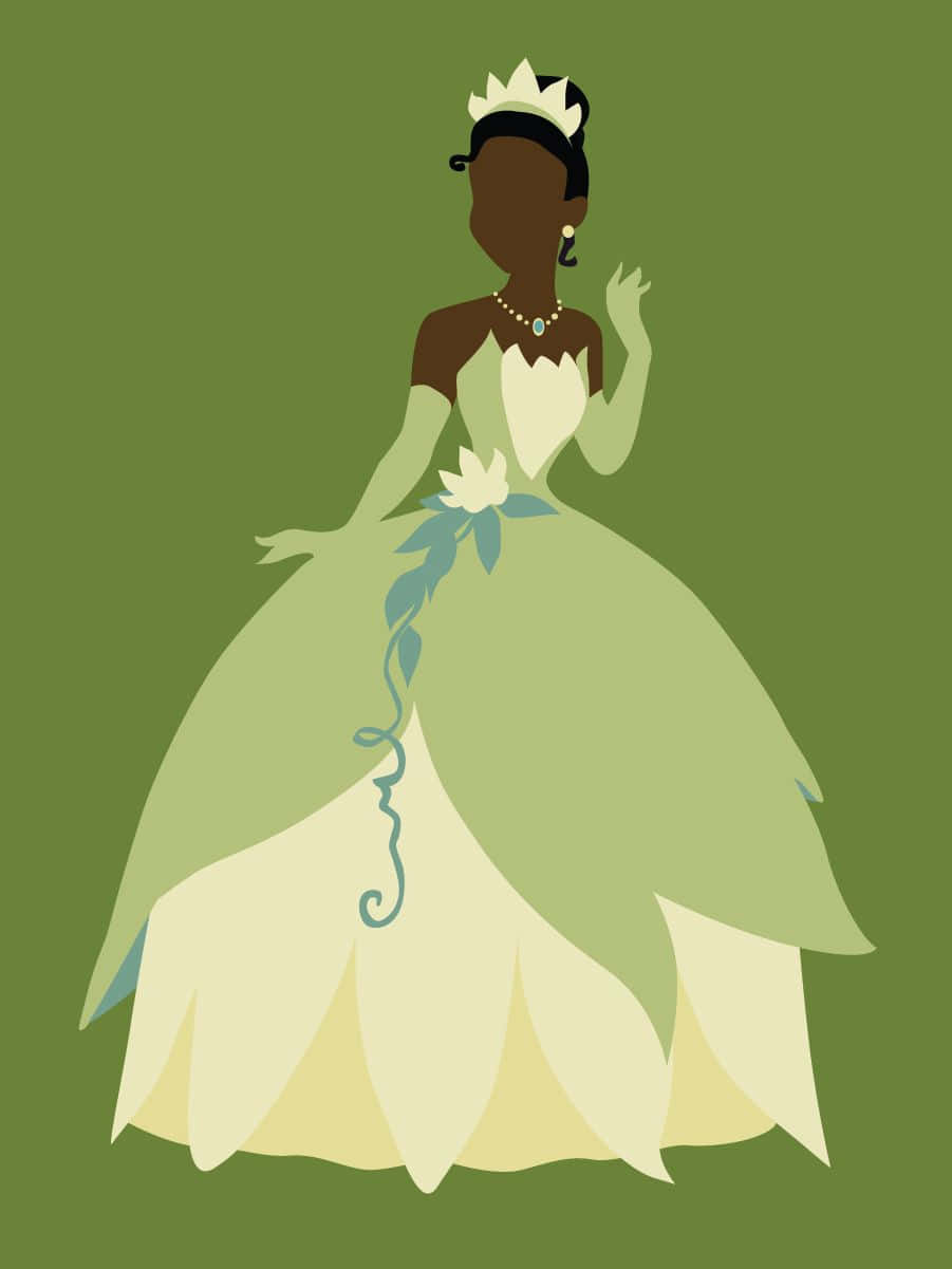 Princess Tiana, Looking Ready For A Magical Adventure! Wallpaper