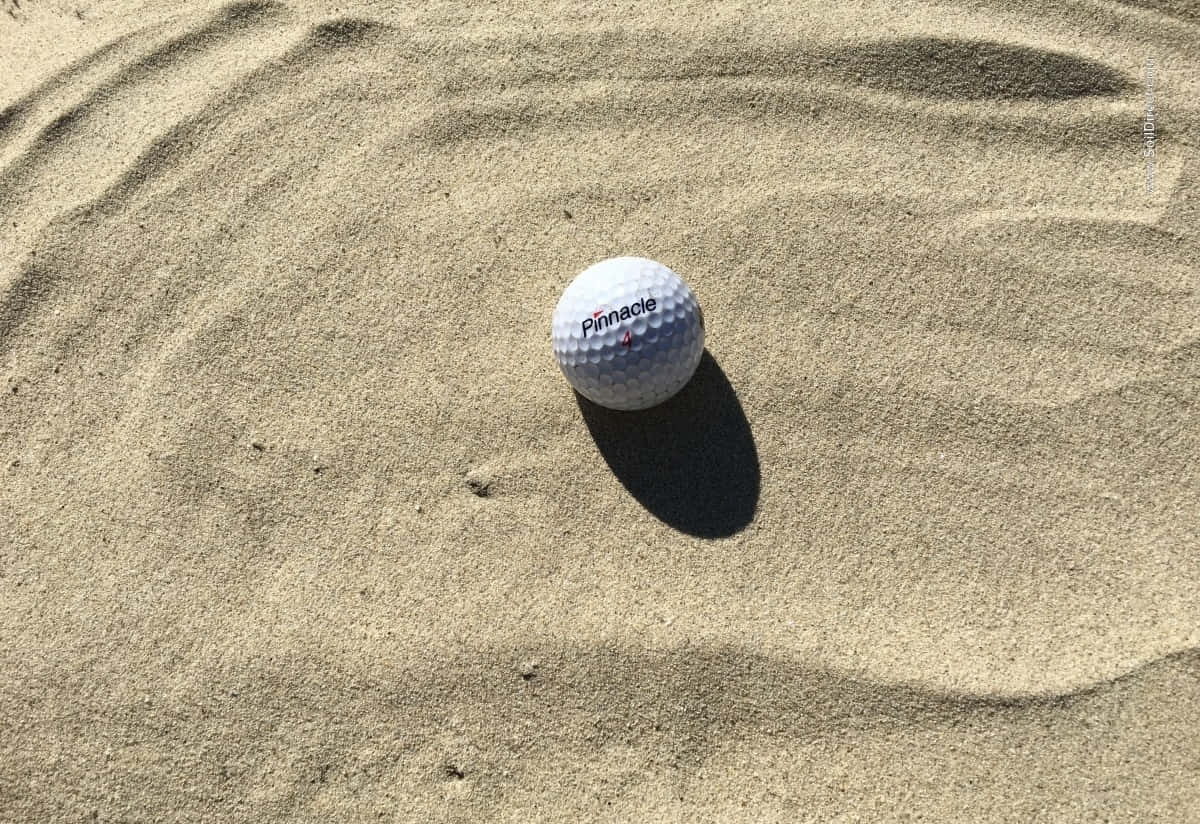 Pristine Beach Sand Close-up Wallpaper