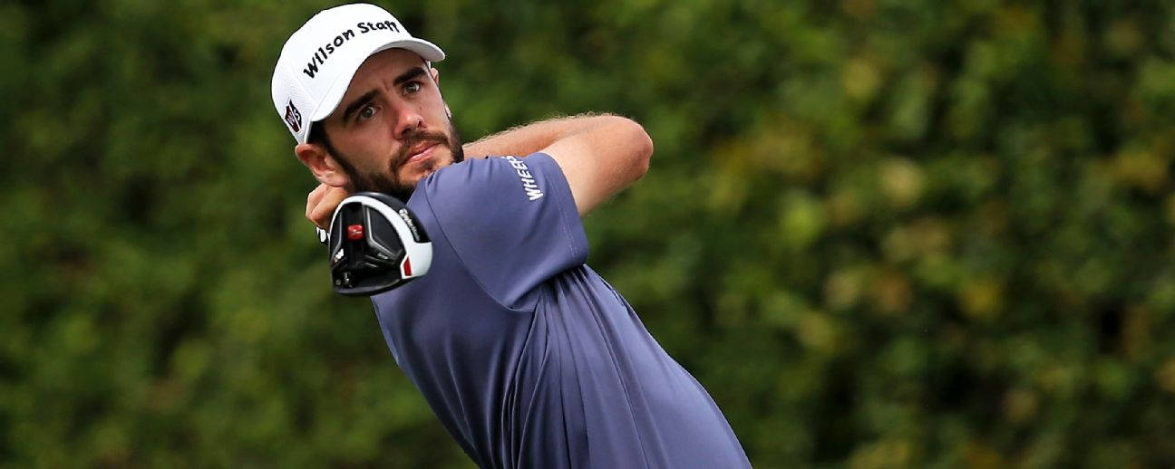 Pro Golfer Troy Merritt In Action Wallpaper