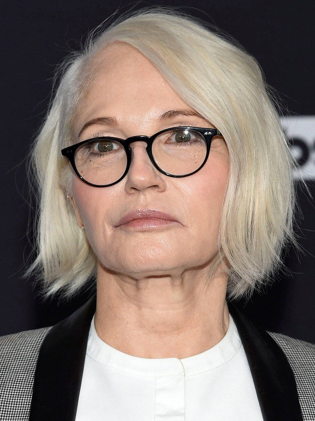 Producer Ellen Barkin White Hair Wallpaper