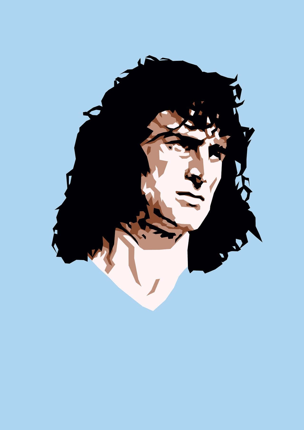 Professional Football Athlete Mario Kempes Wallpaper