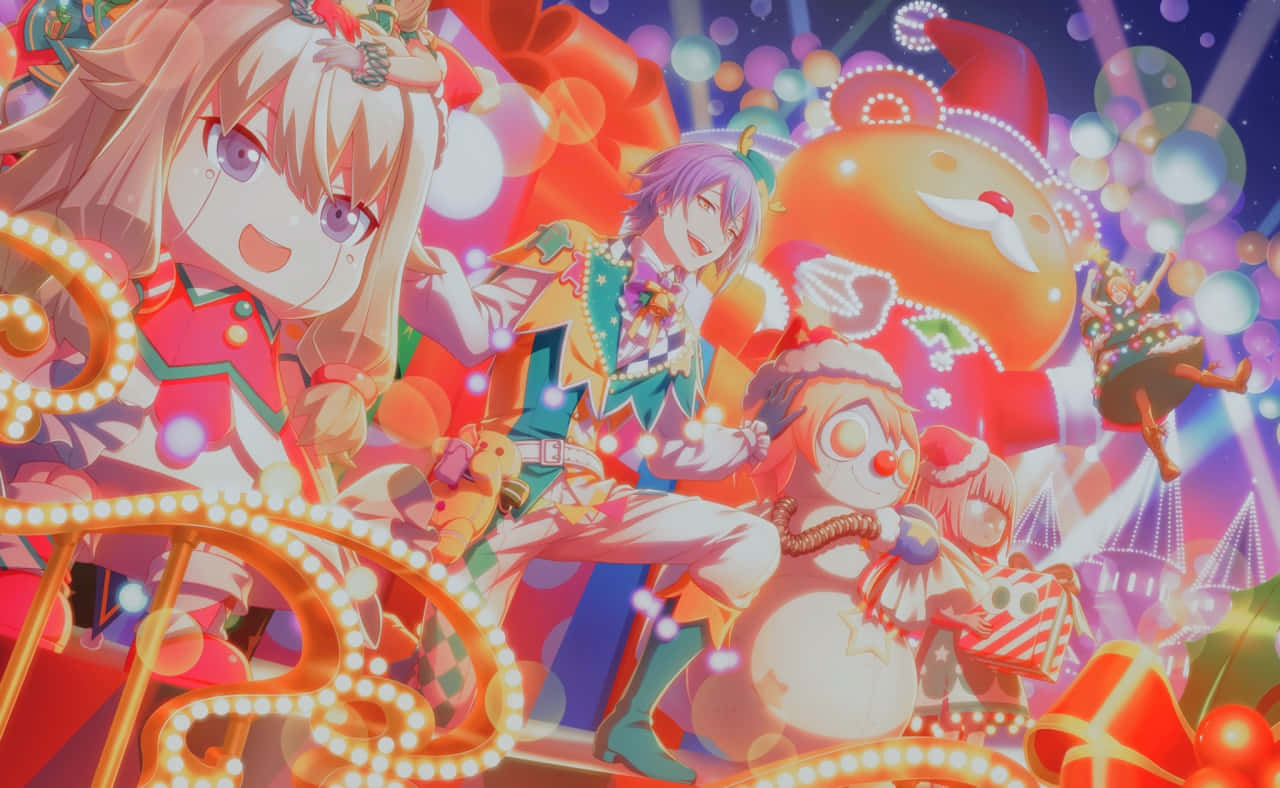 Project Sekai_ Christmas Parade Wallpaper