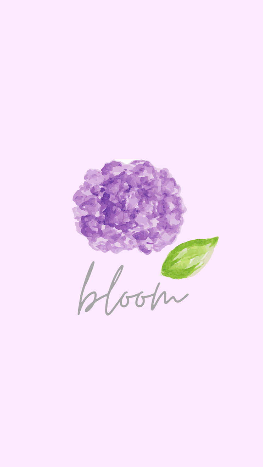 Proper Portrait Bloom Pink Wallpaper